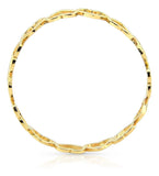 Anel Feminino De Ouro 18k Corações Vazados E Delicados