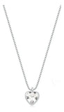 Colar Ponto de luz 45cm prateado prata 925