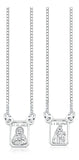 Escapulário Prata 925 Legítima Nossa Senhora 60cm